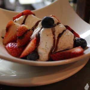 Ice Cream and Berries
