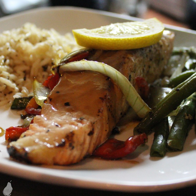 Grilled Atlantic Salmon