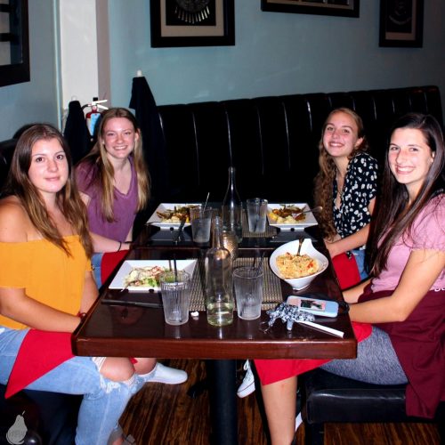 group dinner at aksum edit